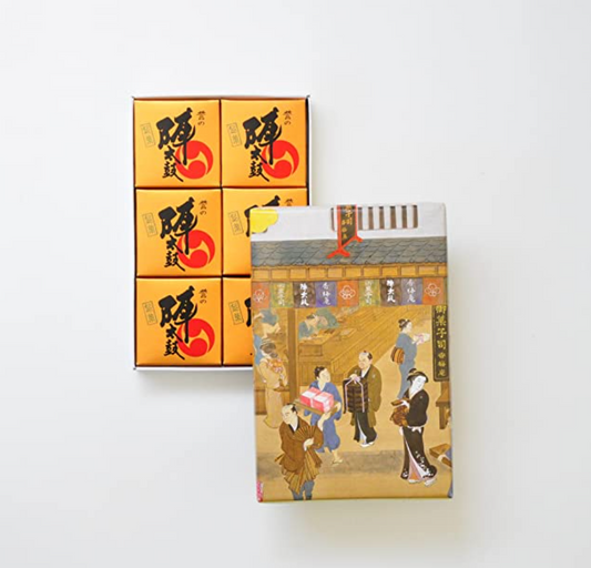 【お菓子の香梅】陣太鼓 6個入り
