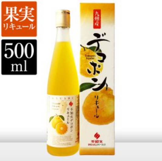 【熊本県産酒】【常楽酒造】不知火デコポン酒 500ml