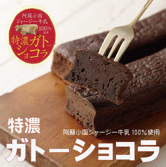 【熊本菓房】阿蘇小国ジャージー濃厚ガトーショコラ 1個入り