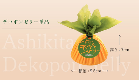 【熊本菓房】芦北のデコポンゼリー 1個入り