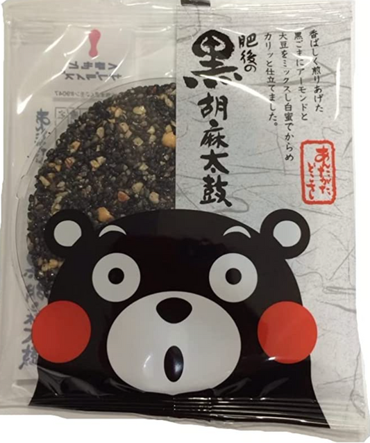 【あんたがたどこさ】胡麻太鼓 黒 1枚入り