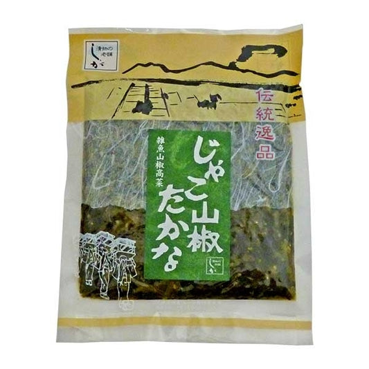 【志賀食品】 じゃこ山椒高菜 100g