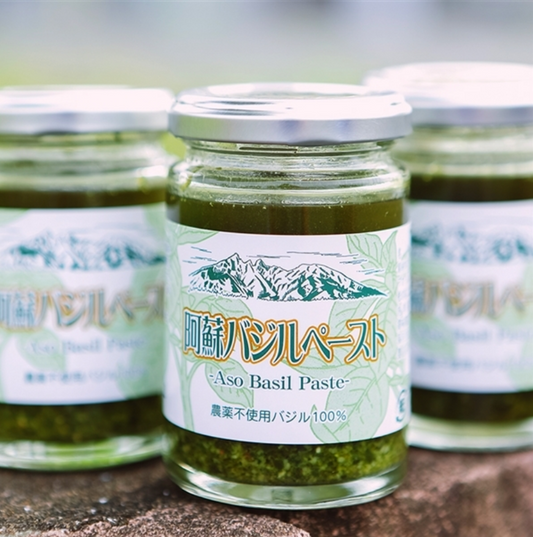 【阿蘇健康農園】阿蘇のバジルペースト 100g
