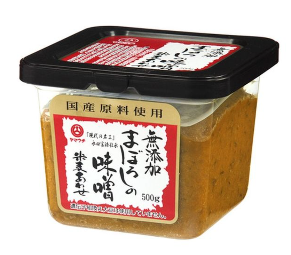 【山内本店】まぼろしの味噌　米麦合わせ　５００g