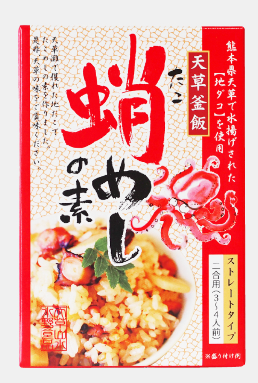 【水野食品】天草釜飯蛸めしの素　２合用