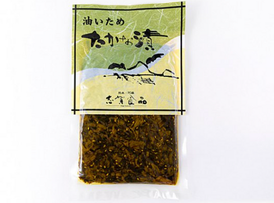 【志賀食品】油いためたかな　１２０g