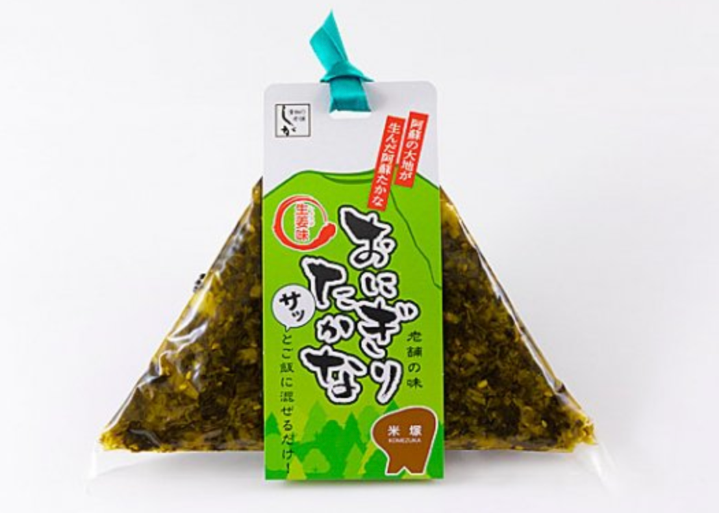 【志賀食品】おにぎり高菜（生姜味）　１５０g